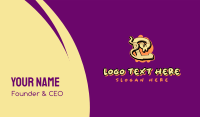 Graffiti Art Letter L Business Card Design