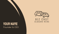 Classic Vintage Car Business Card