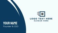 Digital Square Layers Business Card Design