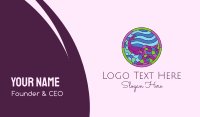 Stained Glass Business Card example 3