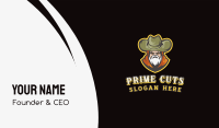 Old Nomad Cowboy Gaming Esports Business Card Image Preview