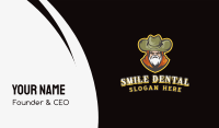 Old Nomad Cowboy Gaming Esports Business Card