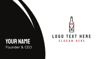 Drink Suit Business Card
