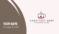 Office Coffee Business Card Design