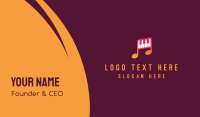 Music Business Card example 1