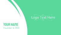 Vine Business Card example 4