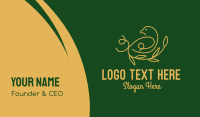 Golden Bird Monoline  Business Card