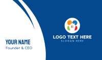 Multicolor Home Property Business Card