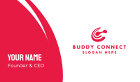 Red C Connect Business Card Image Preview