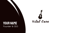 Band Business Card example 4