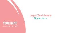 Cute Baby Text Font Business Card