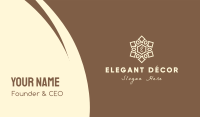 Elegant Mandala Lettermark Business Card Image Preview