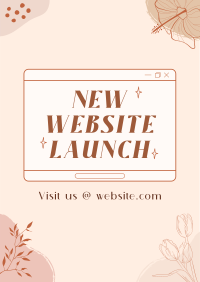 Live Floral Web Flyer