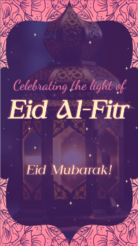 Eid Al Fitr Lantern Instagram Story