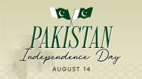 Celebrate Pakistan Independence Animation