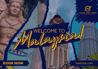 Welcome to Malaysia Postcard