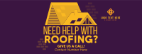 Roof Construction Services Facebook Cover Image Preview