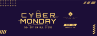 Cyber Shopping Spree Facebook Cover Design