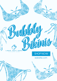 Bubbly Bikinis Poster