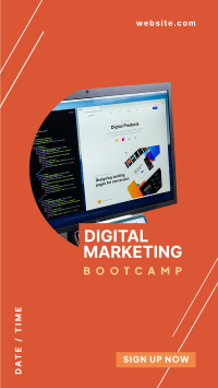 Digital Marketing Bootcamp Instagram Story