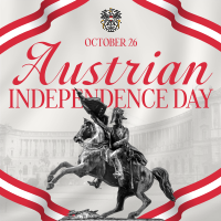 Elegant Austrian Independence Instagram Post