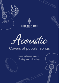 Acoustic Music Covers Flyer