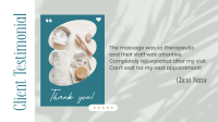 Beauty Spa Testimonial Animation