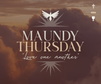 Holy Thursday Message Facebook Post Image Preview