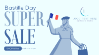 Super Bastille Day Sale Animation