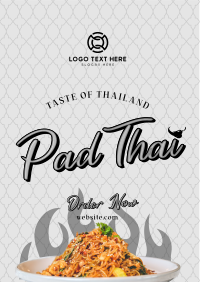 Authentic Pad Thai Flyer