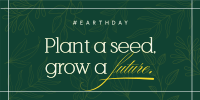 Plant a seed Twitter Post