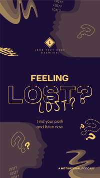 Lost Motivation Podcast Instagram Story