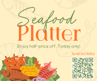 Seafood Platter Sale Facebook Post