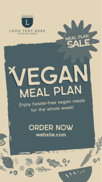 Organic Vegan Food Sale Instagram Reel