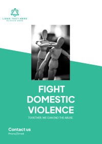 Fight Domestic Violence Flyer