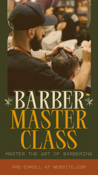 Retro Barber Masterclass TikTok Video