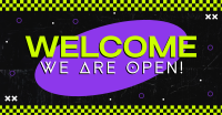 Neon Welcome Facebook Ad