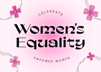 Women Equality Day Postcard