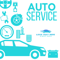 Garage Auto Service Instagram Post