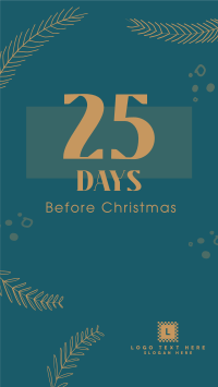 Christmas Countdown Facebook Story