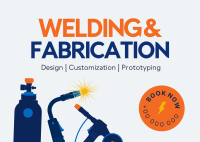 Welding & Fabrication Postcard