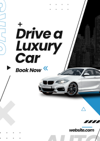 Luxury Car Rental Flyer