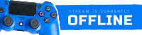 Blue Controller Twitch Banner