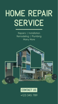 Home Repair Service Instagram Story