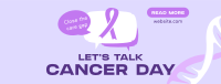 Cancer Awareness Discussion Facebook Cover