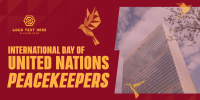 International Day of United Nations Peacekeepers Twitter Post