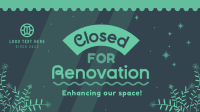 Cute Business Closed Facebook Event Cover