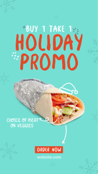 Shawarma Holiday Promo Instagram Story