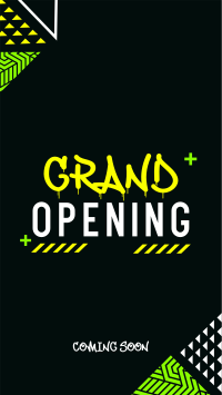 Street Grand Opening Facebook Story