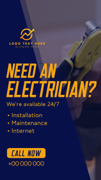 Electrical Maintenance Handyman Instagram Reel Image Preview